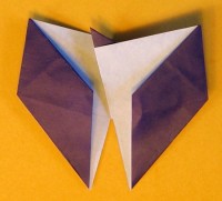 Sommerfugl 4 foldes, 16